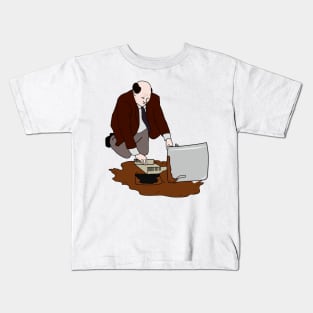 Kevin chili spill The Office inspired Kids T-Shirt
